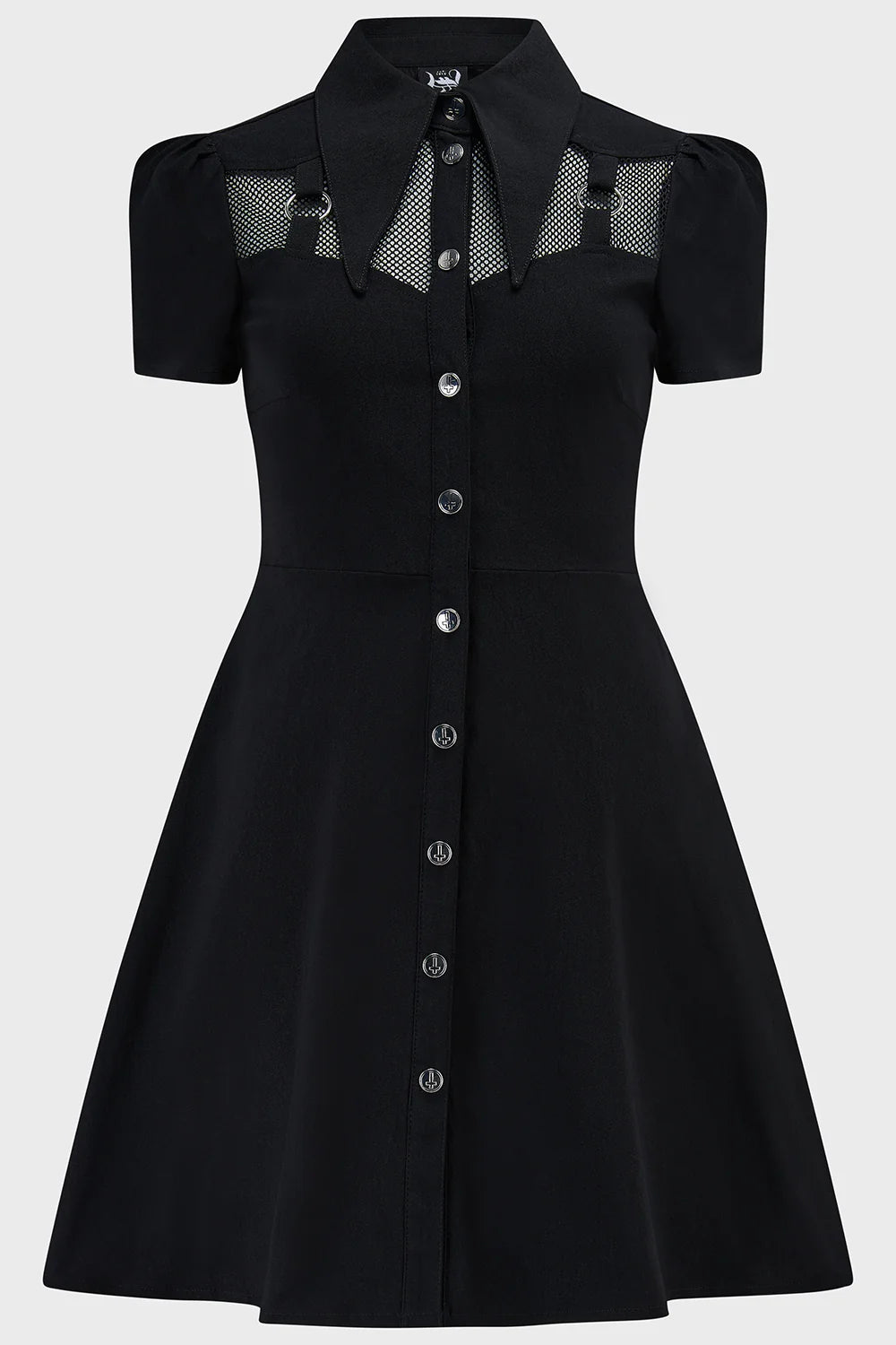 Jovana Collar & Ring Dress